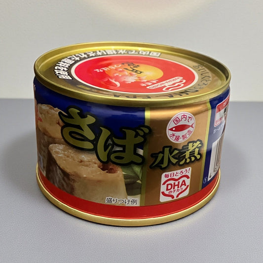 Maruha Nichiro Tsukihana Mackerel in Water 200g Made in Japan
