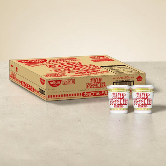 Nissin Cup Noodles Original 77g × 20 Made in Japan
