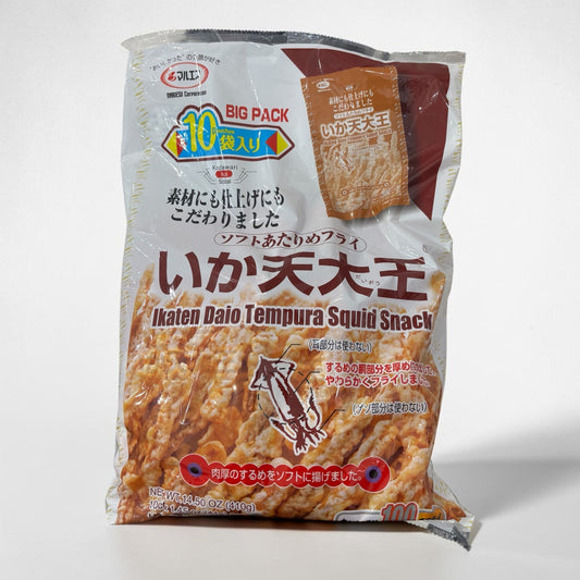 Maruesu 大王花枝天婦羅零食 10 包裝 日本