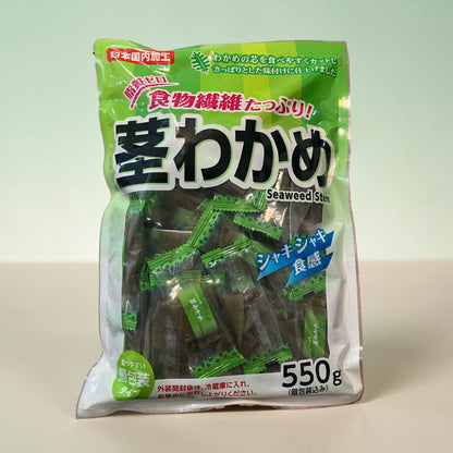 日本製造 Goshoku 語食 裙帶菜莖海帶零食 525g