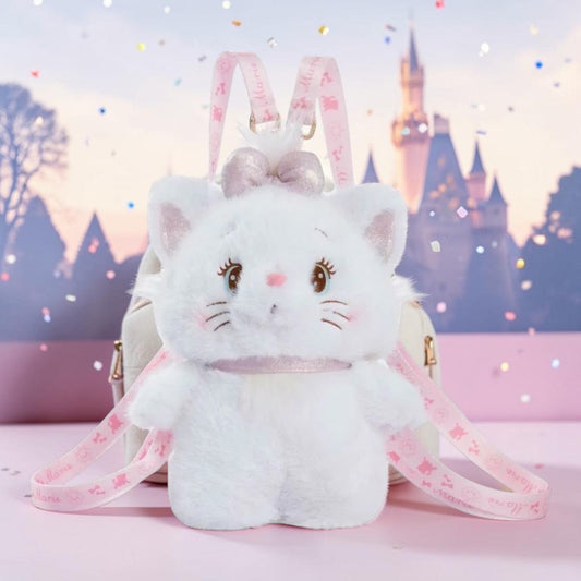 Disney Marie Plush Character Bag Made in Japan