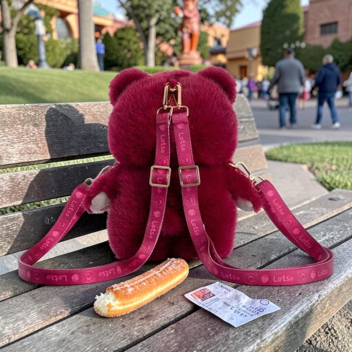 Disney Lotso Plush Character Bag Made in Japan