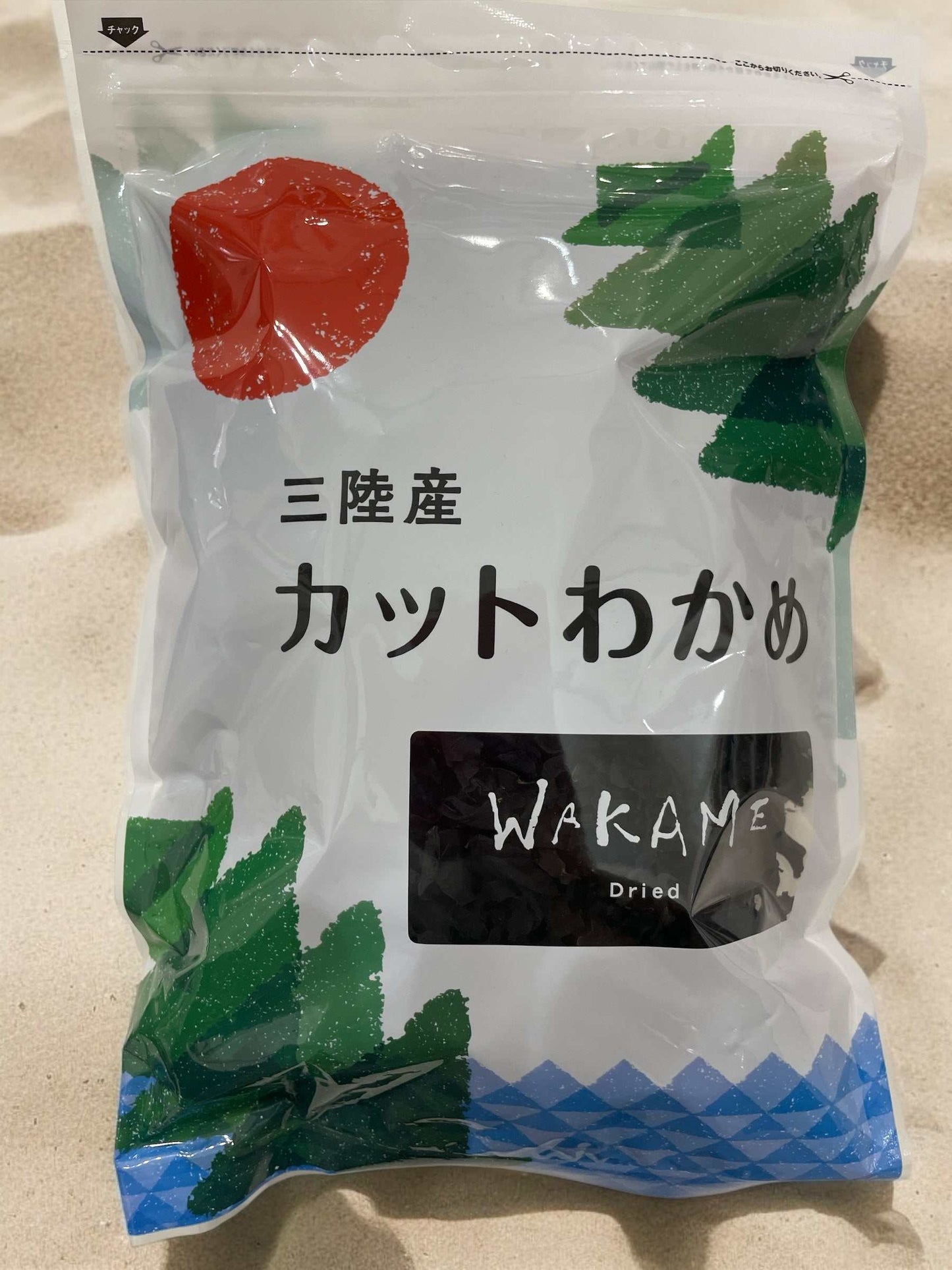 三陸産カットワカメパッケージ120g