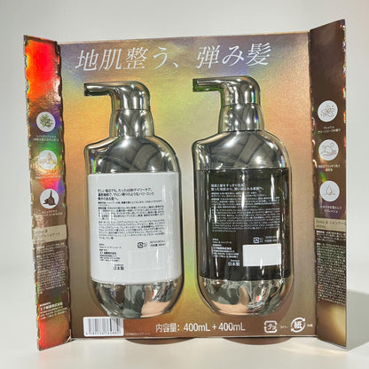 SEIKA 禪洗髮精和潤髮乳套裝 400ml × 2 日本製造
